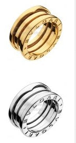 202525286 B.zero1 3-Band Rings Yellow Gold and White Gold