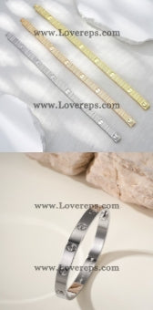 202525304 LOVE Flexible Unlimited Bracelet and Classic Love Bracelet