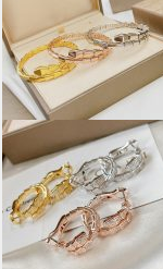 202523819 Serpenti Viper Bracelet and Earrings