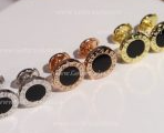 202523823 2pcs Single Earring with Onyx Element