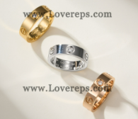 202525256 LOVE Ring Classic Mondel With 3 Diamonds