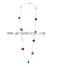621428020 Lucky Alhambra Long Necklace 12 Motifs