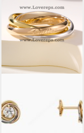 621428508 Trinity Ring and Earrings