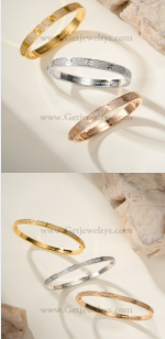 202523515 Love Bracelet With Pave Diamonds