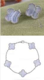 202523533 Vintage Alhambra Earrings and Bracelet