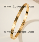 202523544 Love Bracelet Small Model With 6 Diamonds Yellow Gold