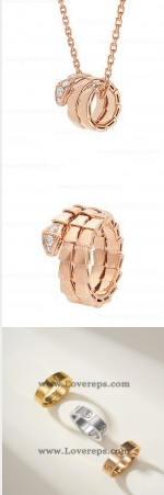 202523726 Serpenti Viper necklace and Ring and Love Ring