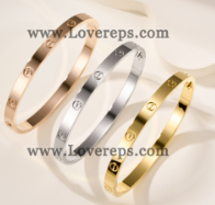 202523776 2pcs Love Bracelet Medium Model Rose Gold