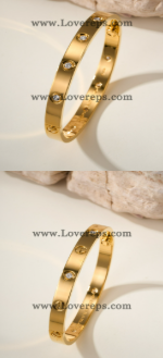 202523789 Classics Love Bracelet with 4 Diamonds and With 10 Diamonds