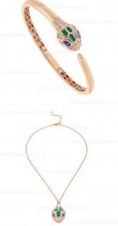 202523490 Serpenti Bracelet and Necklace