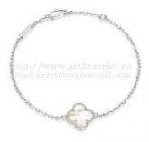 202523492  Sweet Alhambra Bracelet White Gold