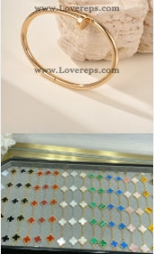 202525310 Juste Un Clou Bracelet and Vintage Alhambra Bracelet