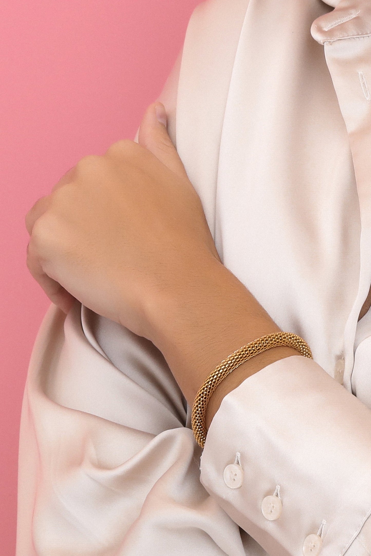 Snake Tube Bracelet