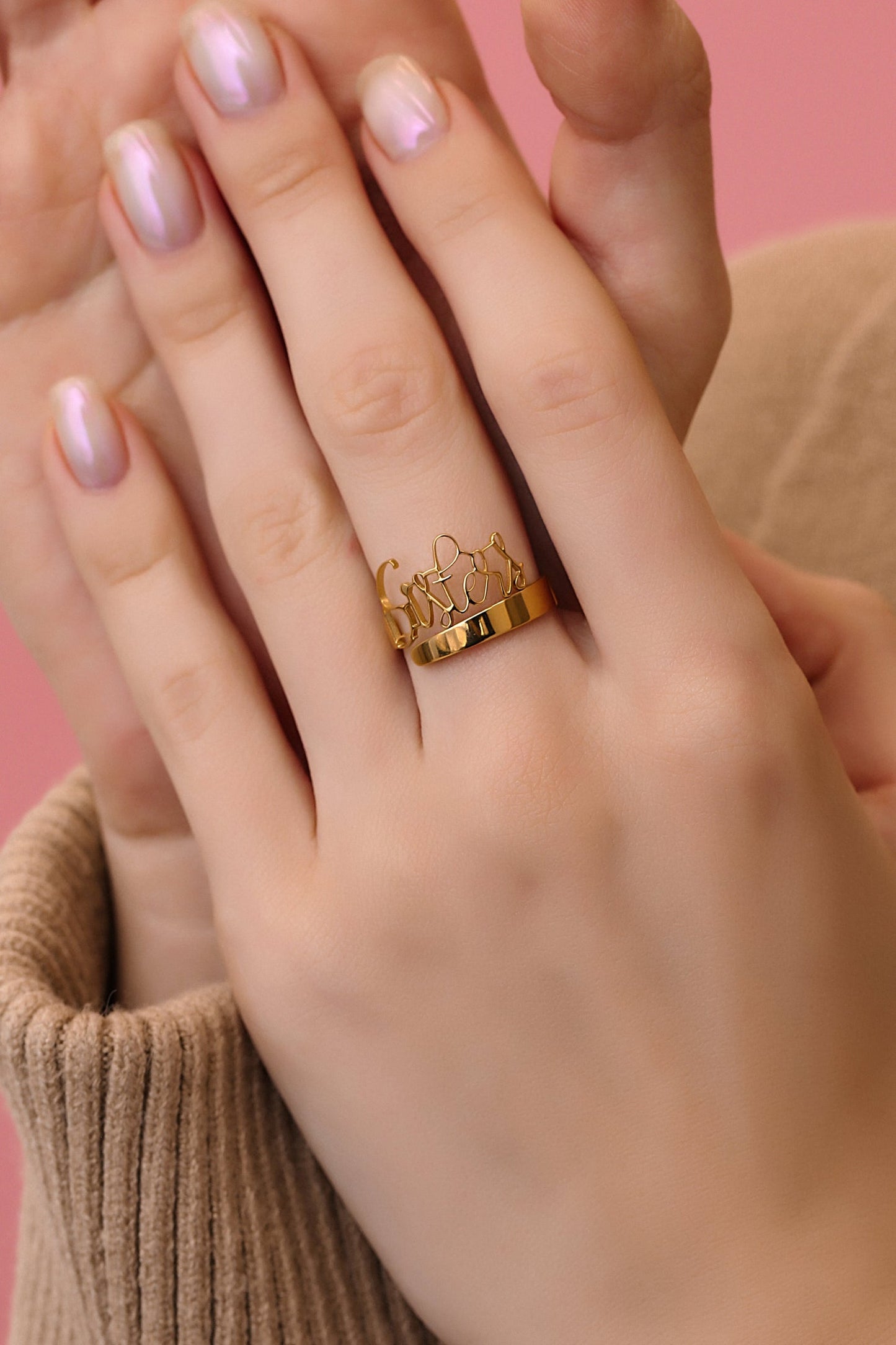 "Sisters" Promise Ring