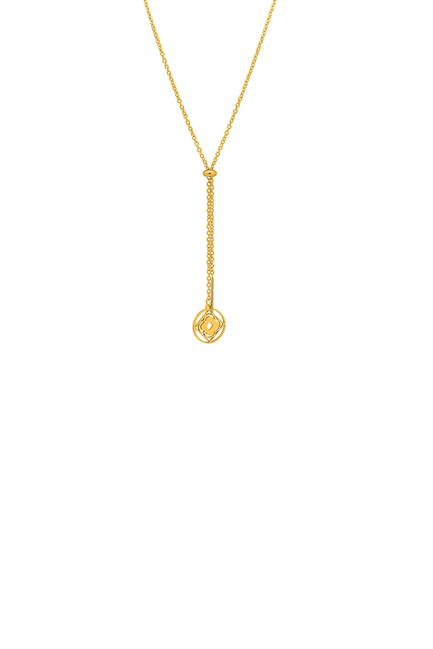 Chain Necklace with Adjustable Toggle