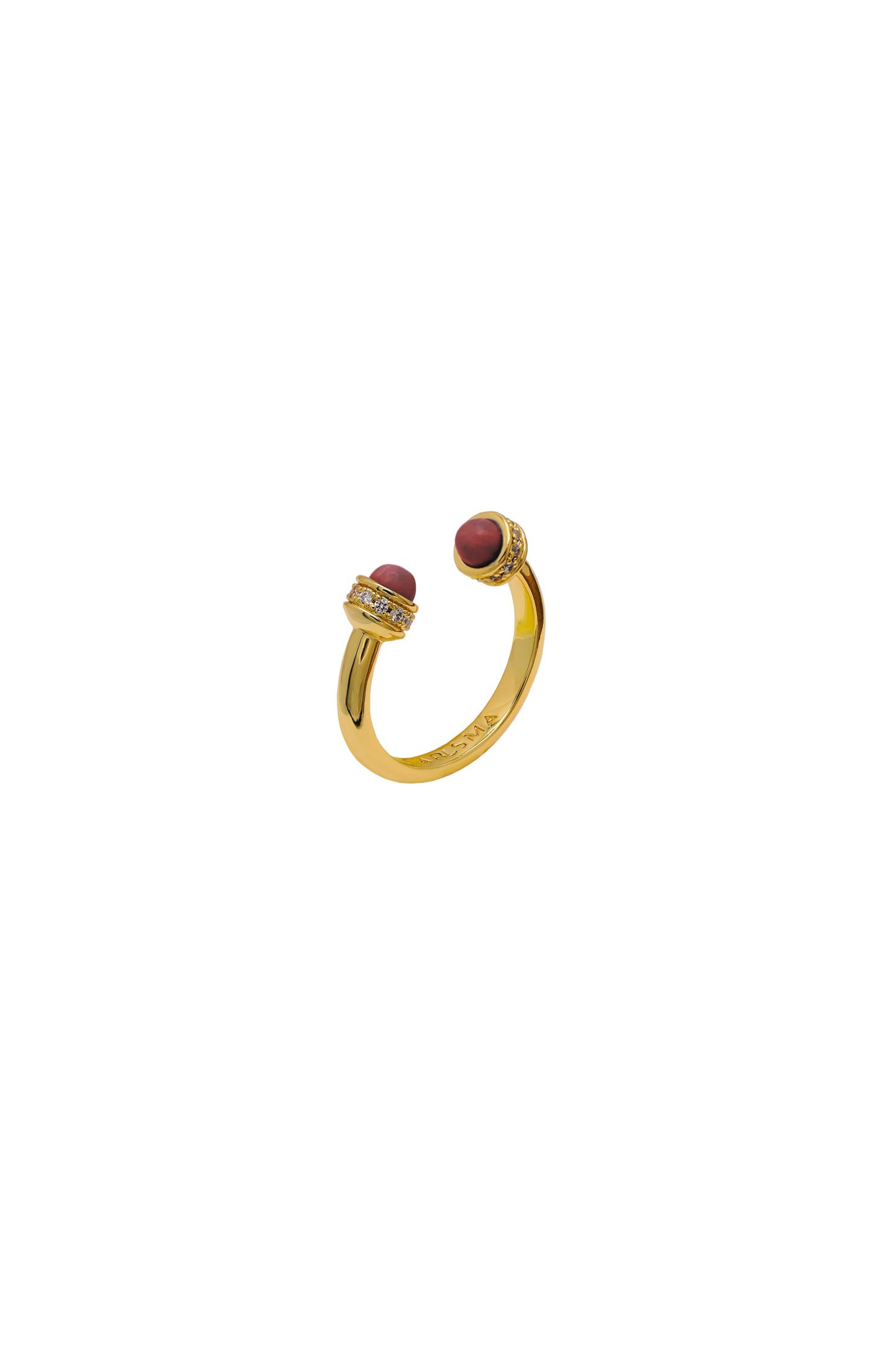 Pink Sphere Ring