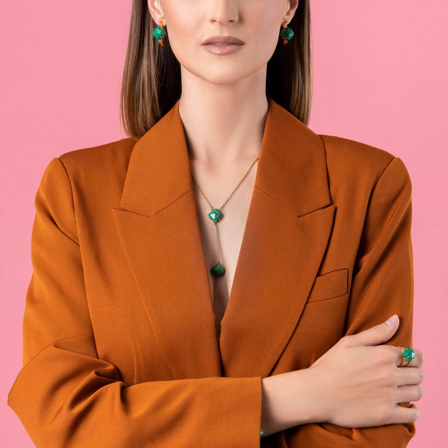 Stone Station Necklace