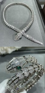 202523829 Serpenti Necklace and Bracelet