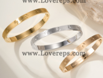 202523847 Love Bracelet-Brushed Finish White Gold