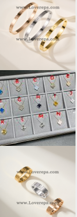 202523970 Love Bracelet and Love Ring and Alhambra Necklace