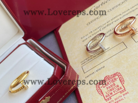 202523988 Juste un Clou Ring Classic Model with Diamonds