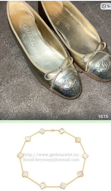 2025120401 Women Shoes and Necklace