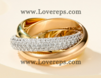 202524148 Trinity Ring Medium Model with Semi-Paved