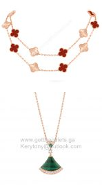 202524164 Arpels Vintage Alhambra Long Necklace and  Dream Necklace