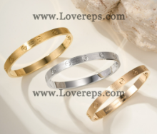 202524256 Love Bracelet-Brushed Finish White Gold