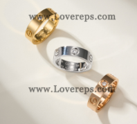 202525172 LOVE Ring Classic Mondel With 3 Diamonds