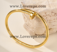 202525176 Nail Bracelet Classic Model Yellow Gold