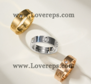 202525177 LOVE Ring Classic Mondel With 3 Diamonds