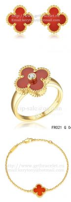 202525353 Alhambra Earrings and Ring and Bracelet