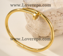 202527157 Nail Bracelet Classic Model Yellow Gold