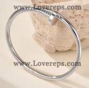 202527174 Nail Bracelet Classic Model White Gold