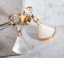 621427261 Dream Earrings with Mother of pearl and Pave Diamonds Rose Gold