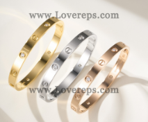 621427264 New Clasp Love Bracelet with 4 Diamonds
