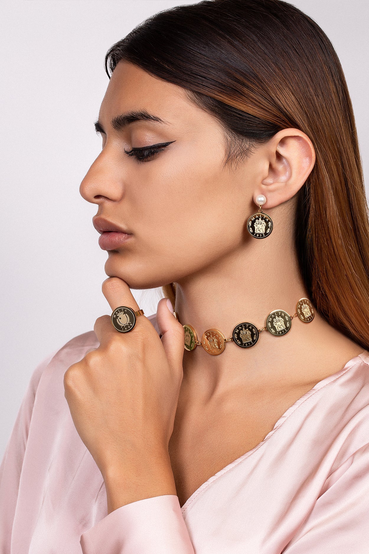 Fortitude, Faith & Hope Earring Set