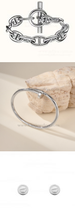 202523397 H Bracelet and Nail Bracelet and Love Earrings