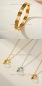202523447 Love Bracelet and Necklace Yellow Gold