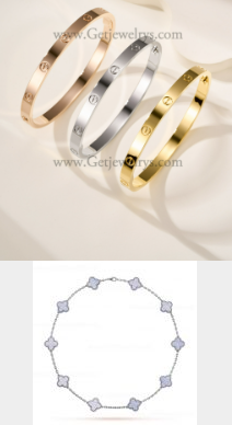 202523456 Love Bracelet Magic Alhambra Long Necklace