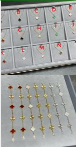 202523521 Vintage Alhambra Necklace and Bracelet