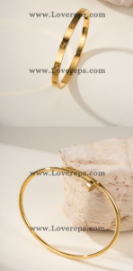 202523720 Small Model Love Bracelet and Nail Bracelet Yellow Gold