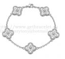 202523758 Vintage Alhambra Bracelet 5 Motifs